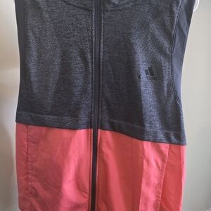 Adidas Gray and Pink Jacket